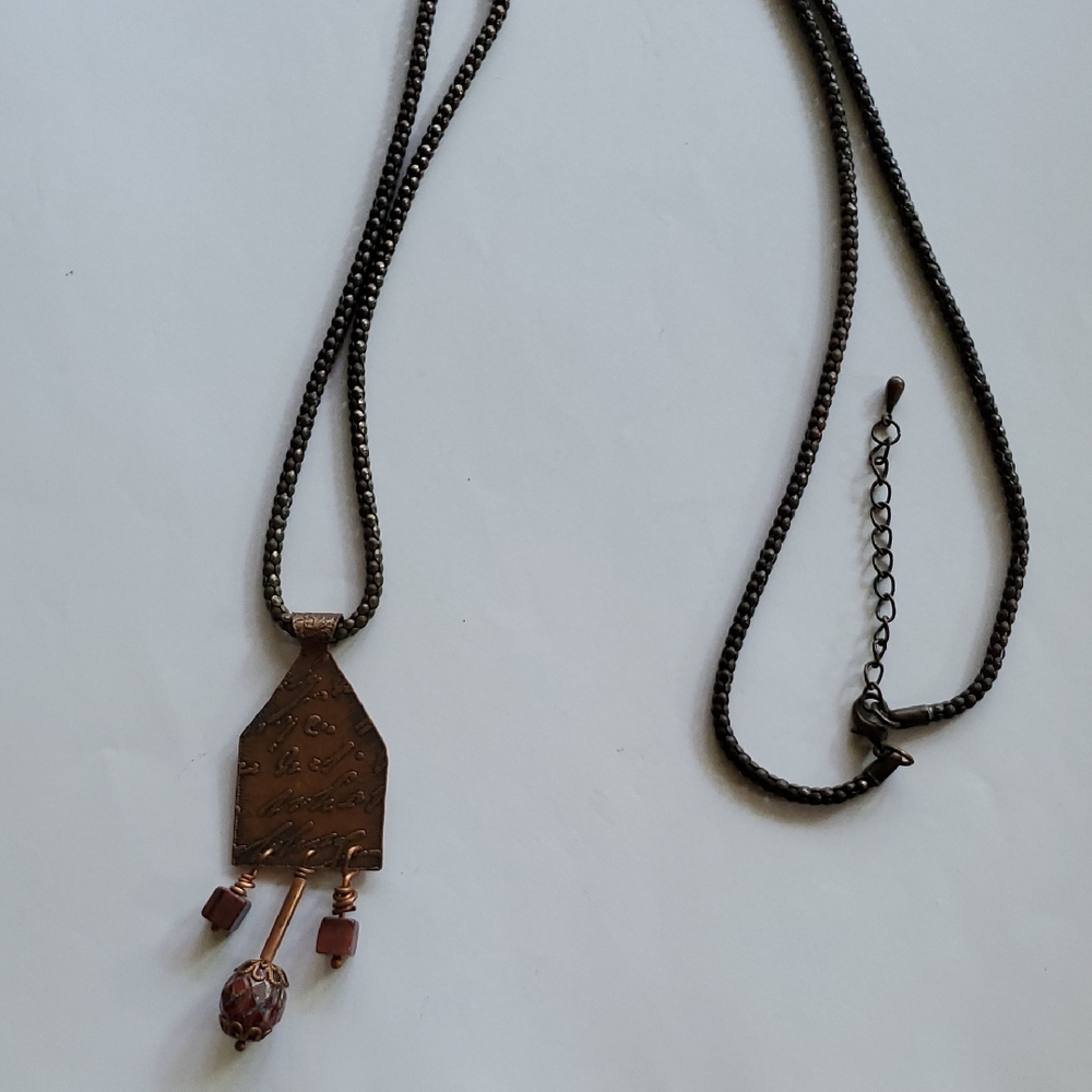 Long Necklace With Pendant